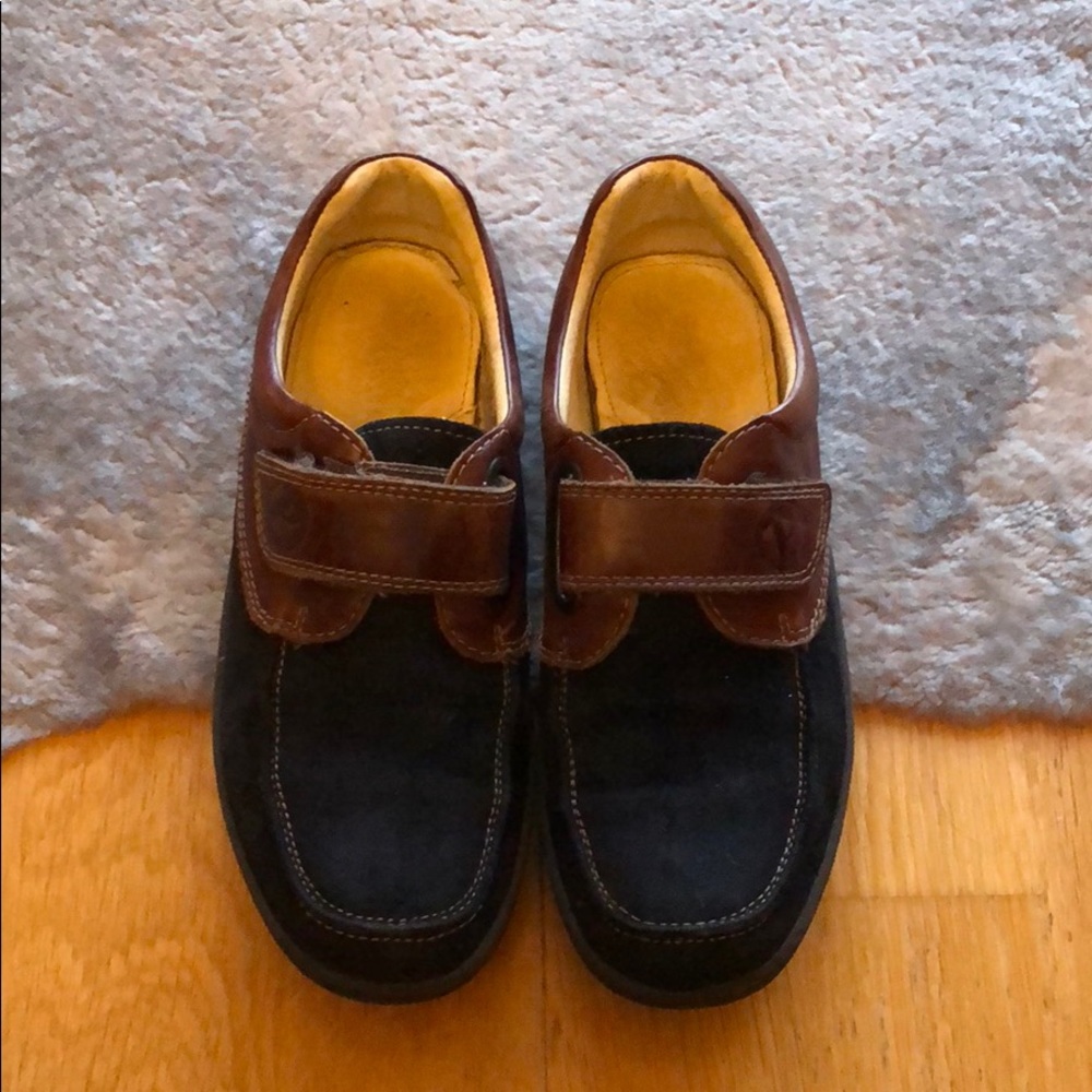 Primigi leather boys’ loathers Euro 35, US size 3
